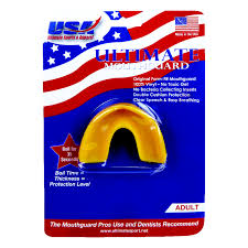 MOUTH GUARD NO STRAP GOLD
