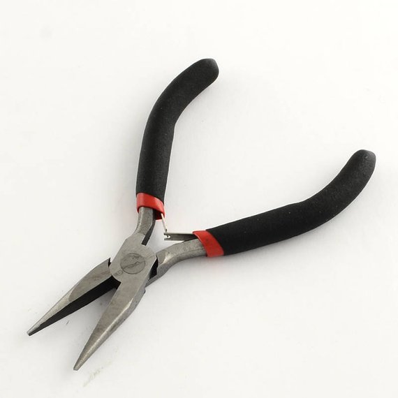 BENT NOSE PLIERS 5IN (13CM) TPR GRIP PROJEX.