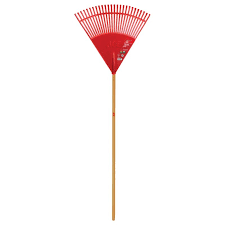 RAKE POLY 24IN (61CM) WOOD HANDLE ACE