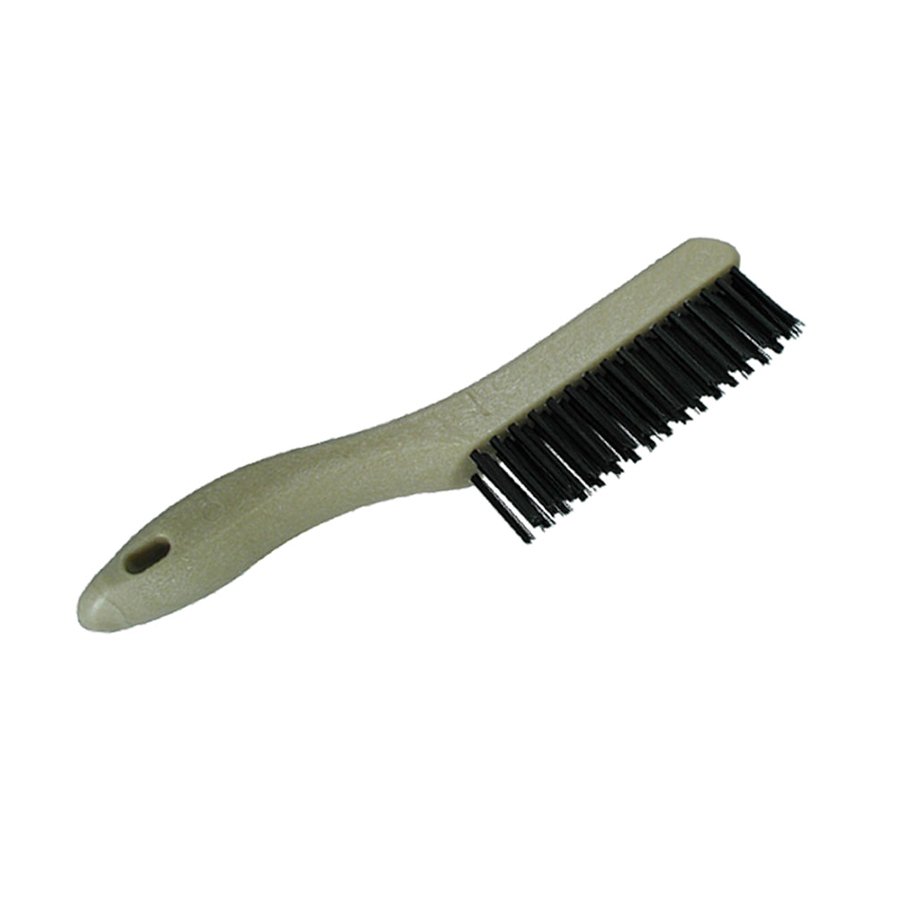 Milwaukee Plastic handle scratch brush, 