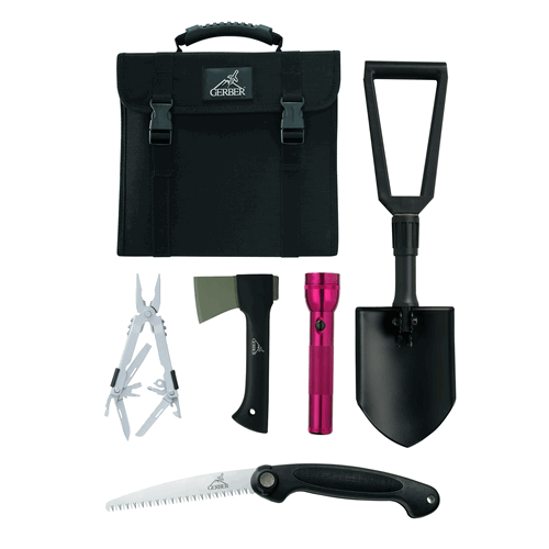 GERBER OFFROAD SURVIVAL KIT/SUV KIT, 