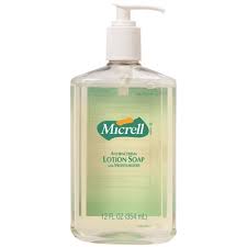 MICRELL Antibacterial Lotion Soap, Light Citrus