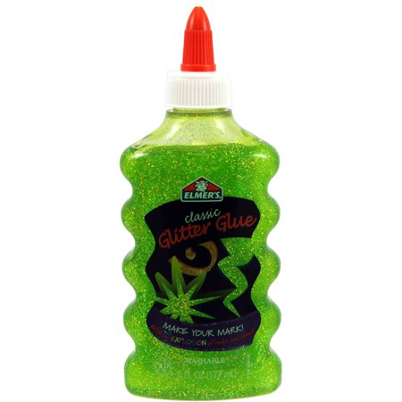 Elmer's Super Strength Polyvinyl ,Glitter Glue,6oz