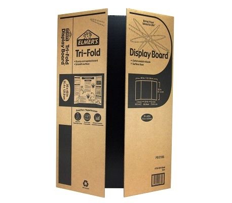 DISP BD 36X48 BLK 1PDB 25PK/15