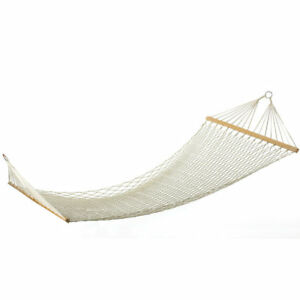 Summerfield Terrace, 54 in. W x 140 in. L 2 person White Wide Hammock