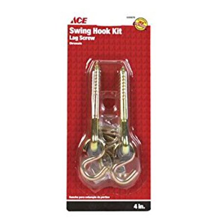 SWING HOOK KIT LAG SCREW