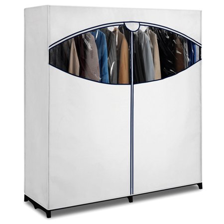 Whitmor 64 in. H x 19-1/2 in. W x 60 in. L Fabric Wardrobe Closet 1 pk