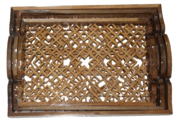 Hand Craft Tray Set 3pc.