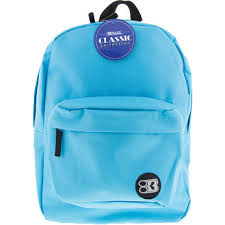 BAZIC 17" CYAN CLASSIC BACKPACK.
