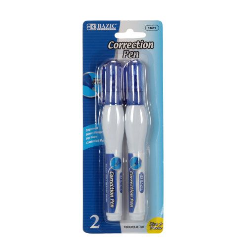 BAZIC 7 ML METAL TIP CORRECTION PEN (2/P