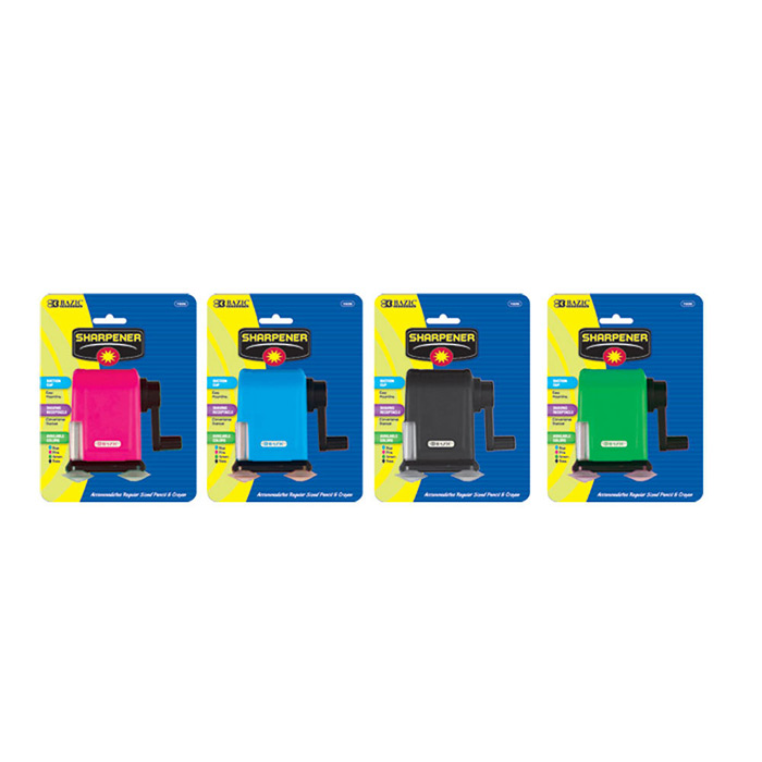 BAZIC DESKTOP SHARPENER W/ SUCTION CUP