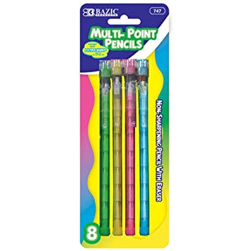 BAZIC DAZZLE MULTI-POINT PENCIL
18/PACK)