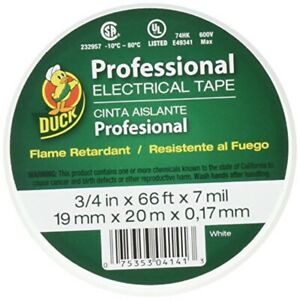 ELECTRCL TAPE3/4"X66'WHT