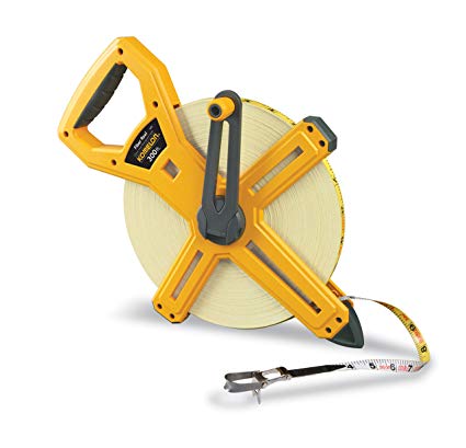 Open Reel Fiberglass Tape Measure 300-Feet