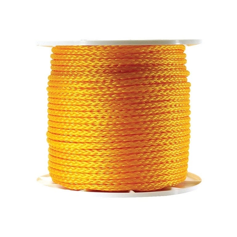 ROPE YEL HB POLY 3/8X500