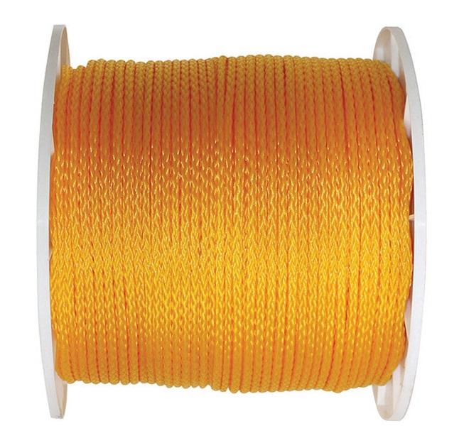 ROPE YEL HBPOLY 1/4X1000