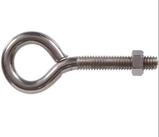 EYEBOLT W/NUT SS 5/16-18 X 3-1/4
