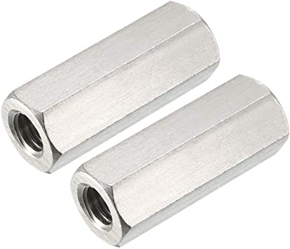 METRIC COUPLING NUTS M6-1.00