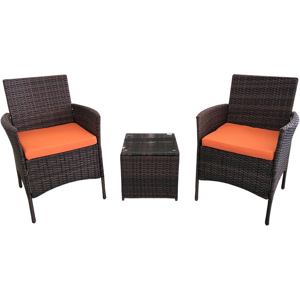 TWO PERSON BALCONY SET K/D 3 PCS.
