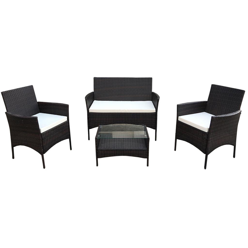 PE RATTEN SOFA SET K/D 4 PCS.