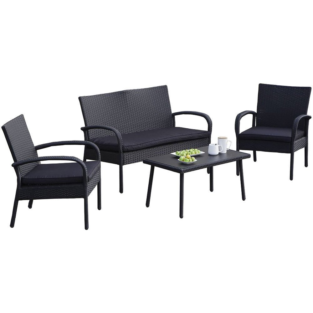 PE RATTEN SOFA SET K/D 4 PCS.
