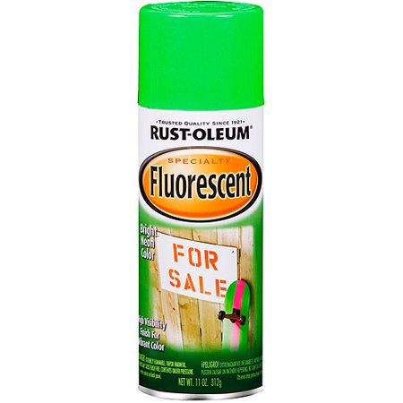 SPRYPNT FLUOR GRN 11OZ.