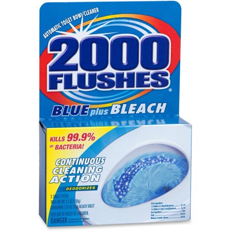 2000 FLUSHES CLNR 2PK