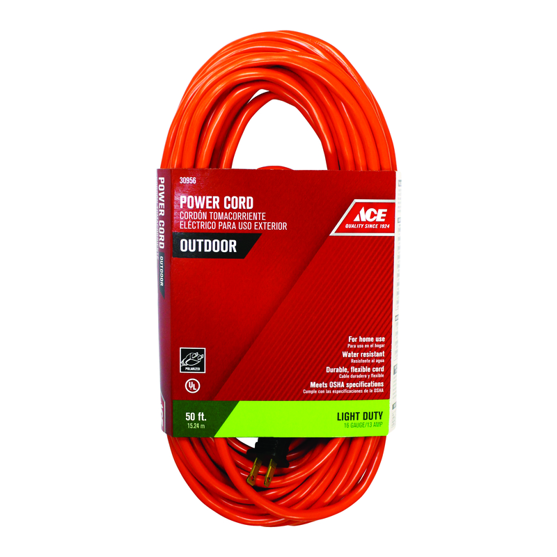 CORD EXTN 16/2 SJTW 50'