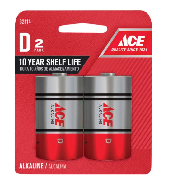 BATTRY ALKLN D CD2 ACE