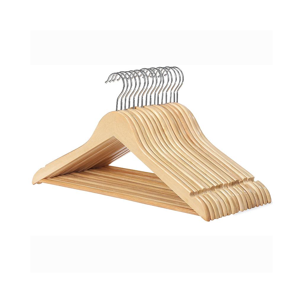 WOOD HANGERS16PACK.