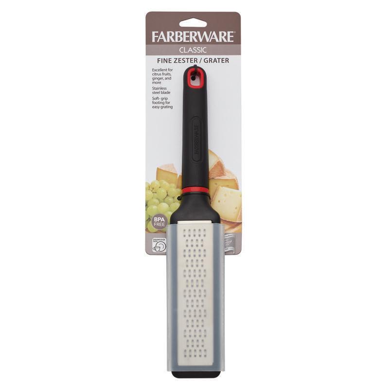 ZESTER GRATER BLK/SLV
