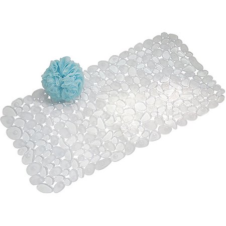 BATH MAT CLEAR26.5X13.75.
