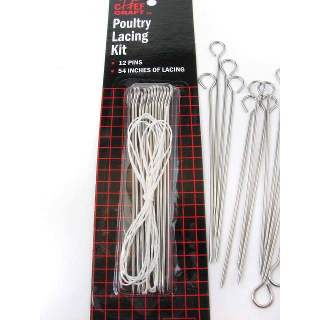 POULTRY LACING KIT 12 DS.