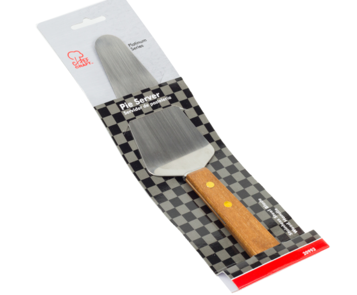 Chef Craft 3.25 X11 in. L Brown/S S Steel Pie Server.