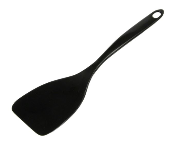 Chef Craft 2.75 in. W x 11.25 in. L Black Melamine Turner.