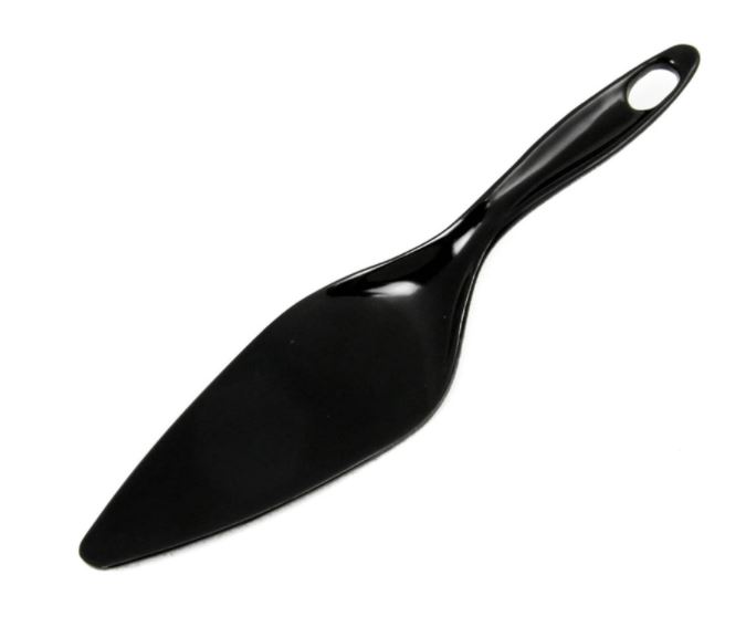 Chef Craft 2 in. W x 9.25 in. L Black Melamine Pie Server.