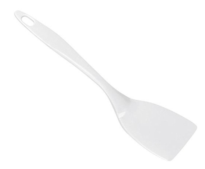 Chef Craft 3.75 in. W x 11.25 in. L White Melamine Turner.