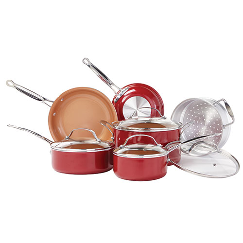 RED COPPER 10 PC. SET