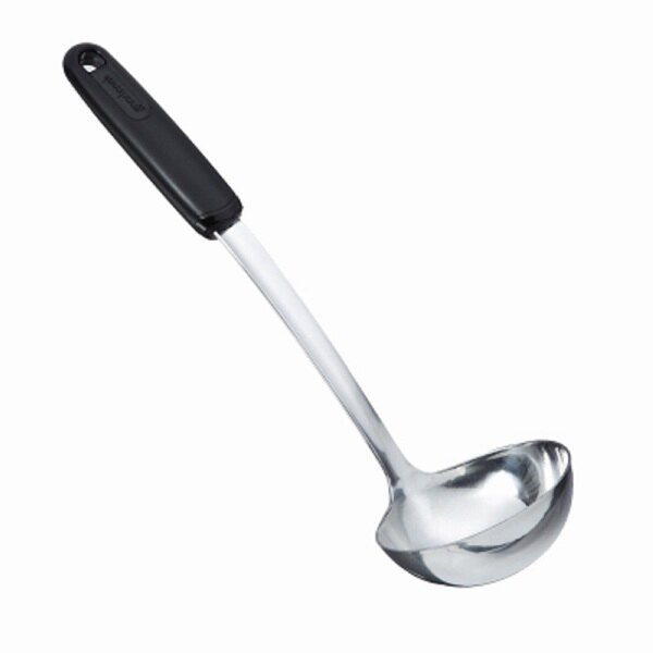 LADLE SS BLK/SLV