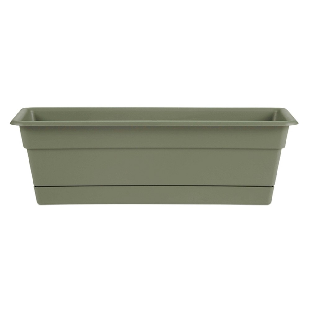 WINDOW BOX GRN 24"