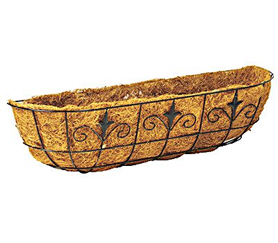 WINDOW PLANTER 30" BLACK