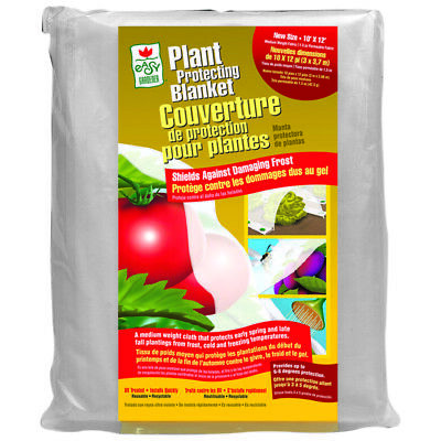 PLANT BLNKT WHITE 10X12