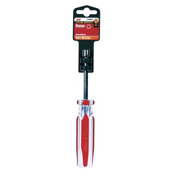 NUT DRIVER 11MM TPR HANDLE ACE