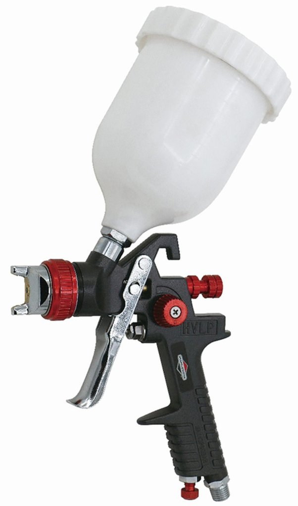 GRAVITY FEED SPRAY GUN.