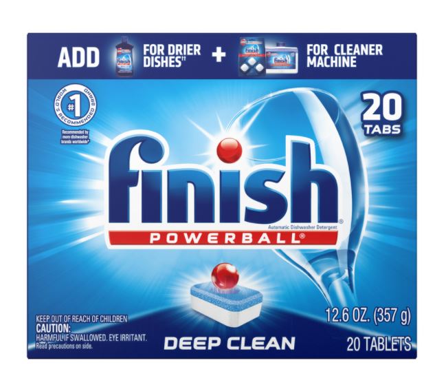 FINISH POWERBALL 20CT.