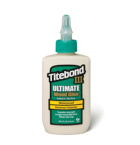 TITEBONDIII WOODGLUE 4OZ.