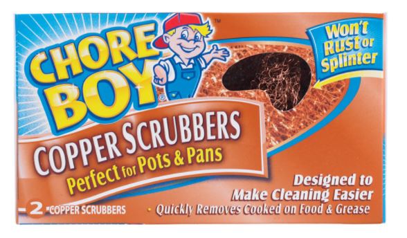 CHOREBOY COPPR SCRBR 2PK.