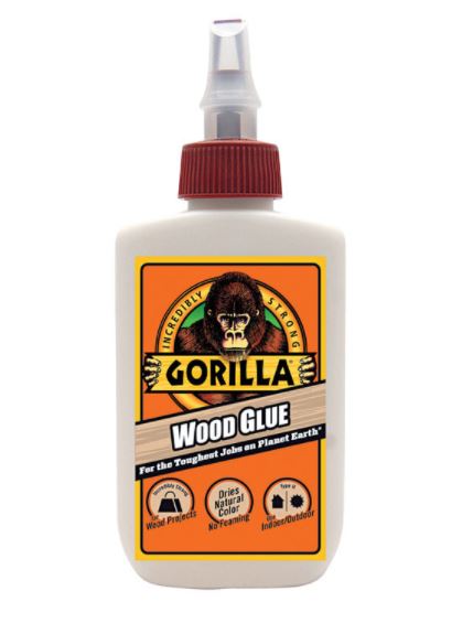 GORILLA WOOD GLUE 4OZ.