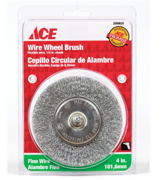 ACE BRUSH WHEEL FINE 4".