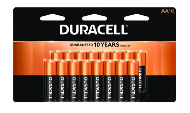 BATTERY ALK AA 16WIDE                   